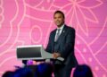 Dr Rolf Gomes speaks at the Maitri Lecture at ABC Ultimo