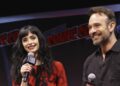 Krysten Ritter and Charlie Cox at Marvel New York Comic Con 2026