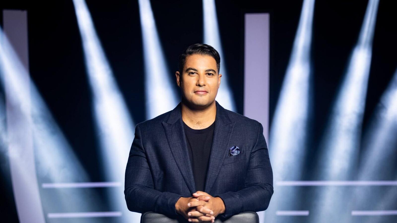 Marc Fennell on the Mastermind Australia set