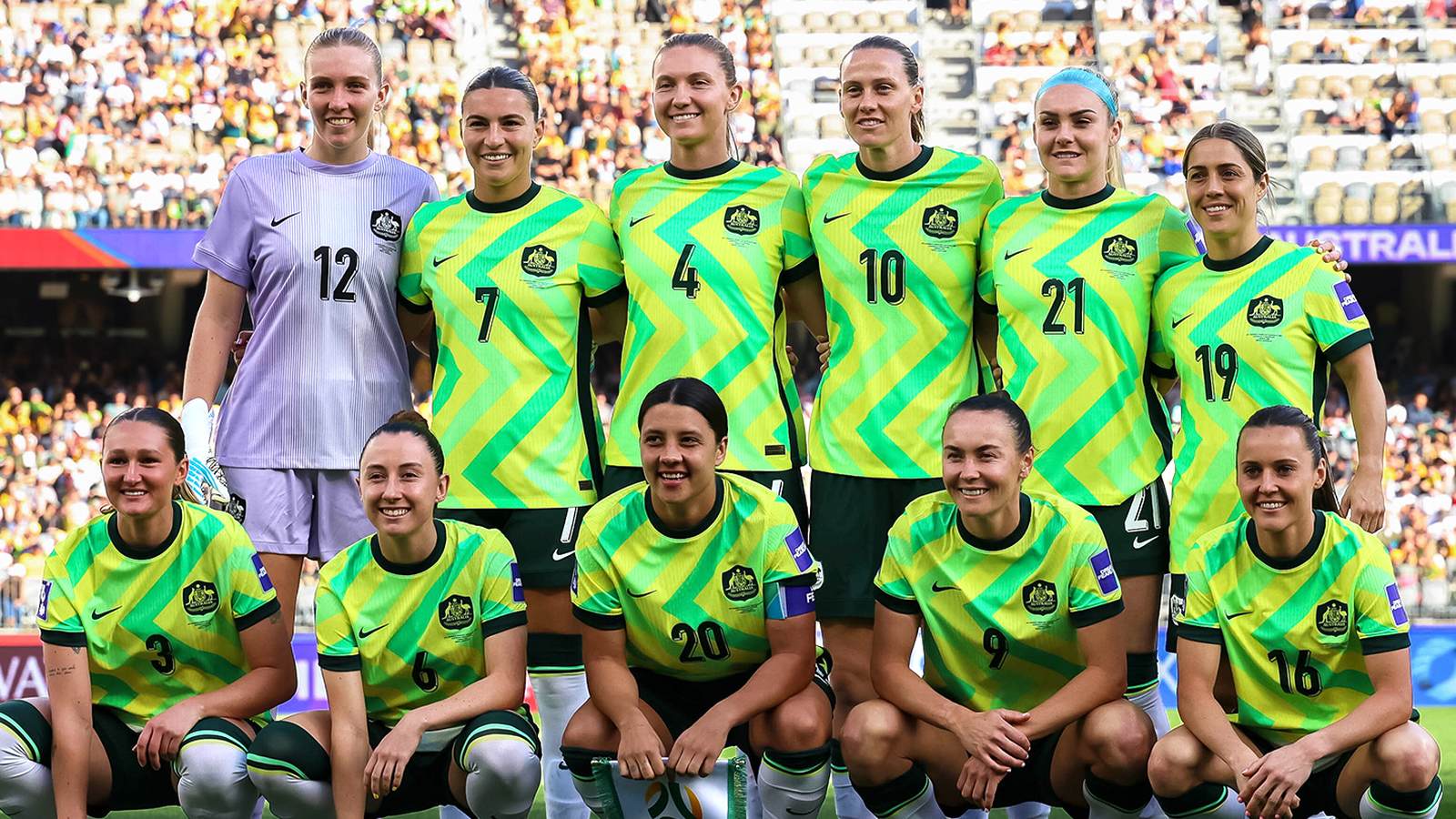 The Matildas will be a focus of Channel 10 and Paramount+'s 2027 football coverage.