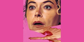 Tatiana Maslany in official Maximum Pleasure Guaranteed artwork for Apple TV