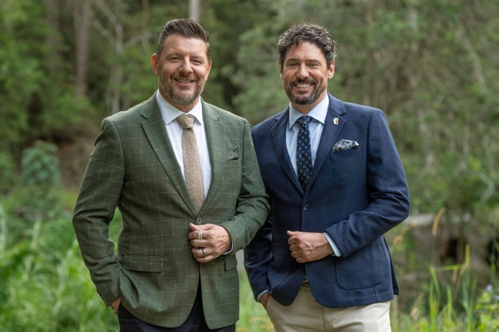 Judges Manu Feildel and Colin Fassnidge