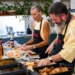 Jane and Shane prepare their Instant Restaurant menu in My Kitchen Rules