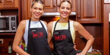 My Kitchen Rules Alisha and Deanne at their Instant Restaurant, Hot Mess