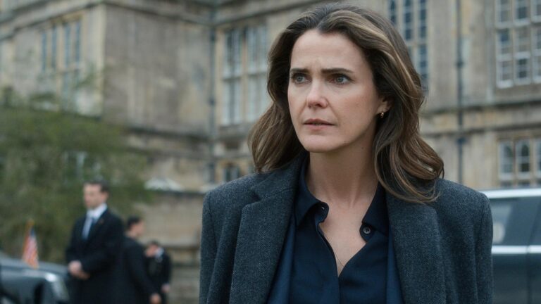 Keri Russell as Kate Wyler in The Diplomat season four