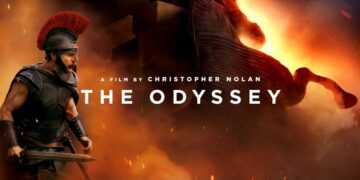 Official home-entertainment artwork for Christopher Nolan's The Odyssey