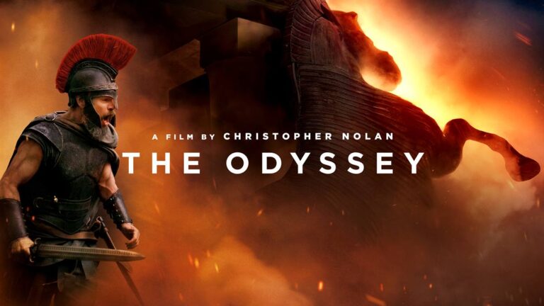 Official home-entertainment artwork for Christopher Nolan's The Odyssey