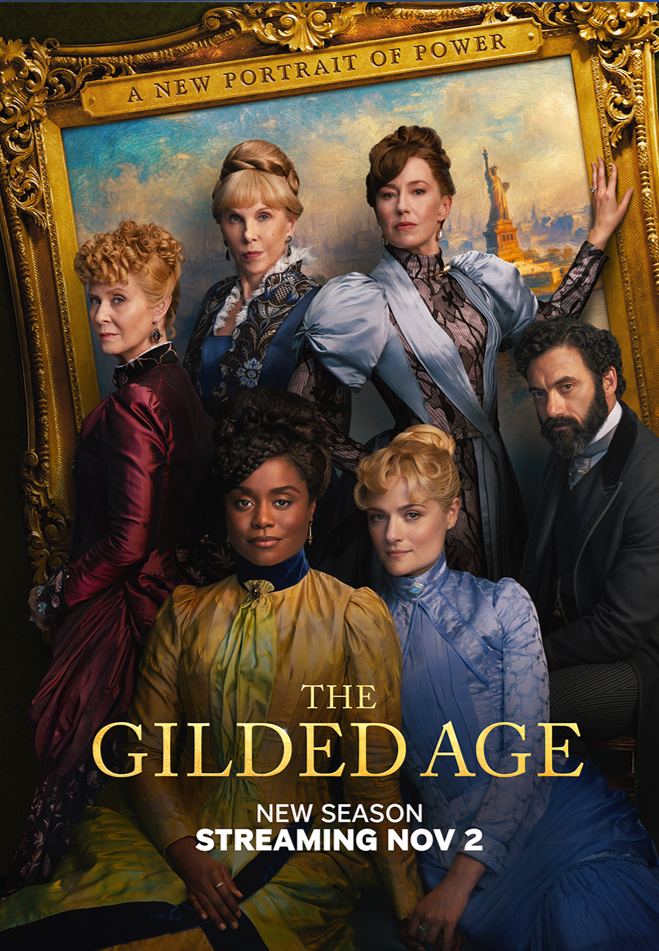 The Gilded Age season four cast in Paramount+ November key art