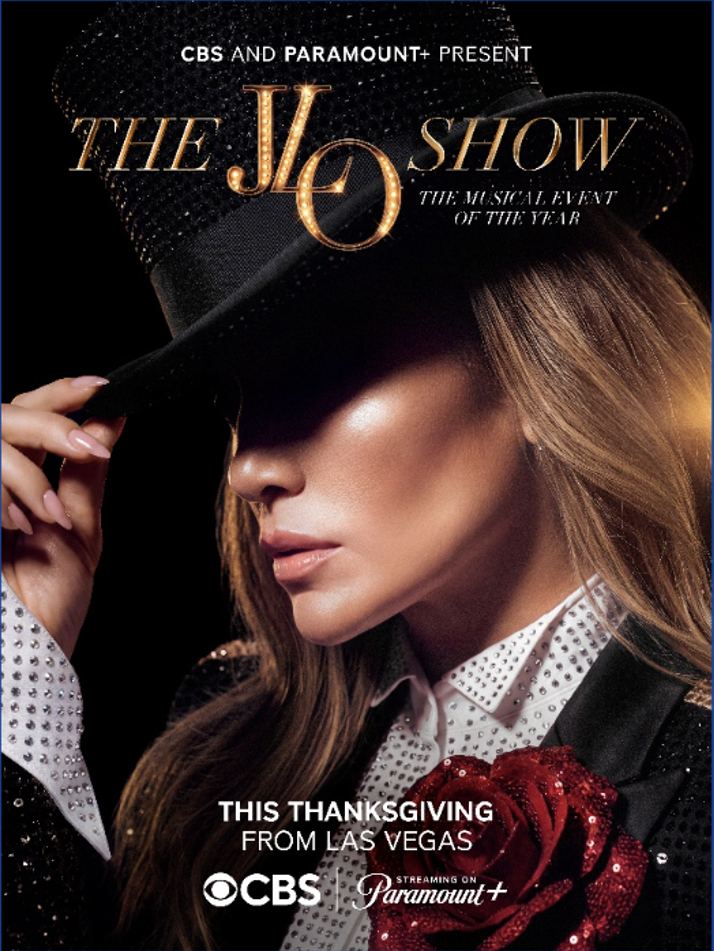 Jennifer Lopez in The JLO Show Paramount+ poster