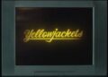 Yellowjackets season four title on a television screen