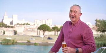 Mark Beretta beside the water for Ports to Paradise