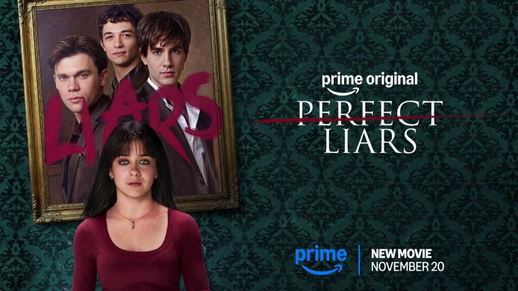 Key art for the Prime Video film Perfect Liars