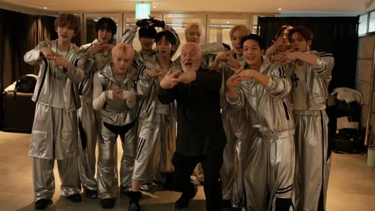Bill Bailey joins performers in South Korea