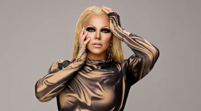 Courtney Act, Australian commentator for Eurovision Asia