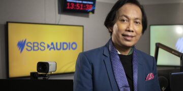 SBS Malay executive producer Zaini Ahmad in an SBS Audio studio