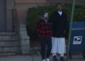 Ramy and a Sufi sheikh walking together