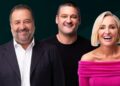 Three Southern Cross Austereo radio presenters from the supplied GfK Survey 6 artwork