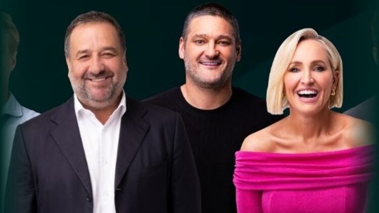 Three Southern Cross Austereo radio presenters from the supplied GfK Survey 6 artwork