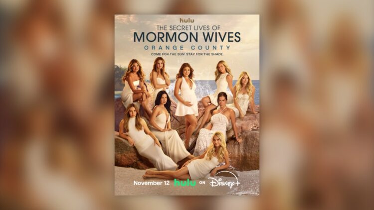 Key art for The Secret Lives of Mormon Wives: Orange County on Disney+