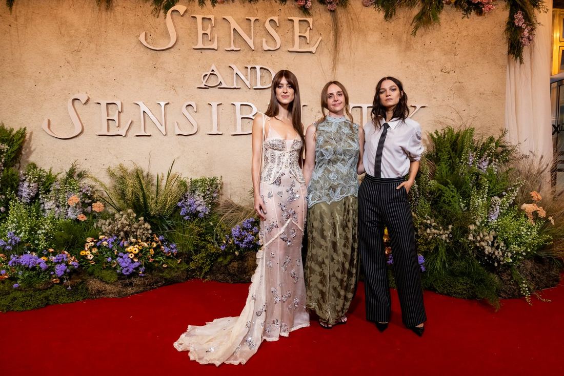 Daisy Edgar-Jones, Esmé Creed-Miles and Diana Reid at the Sydney premiere