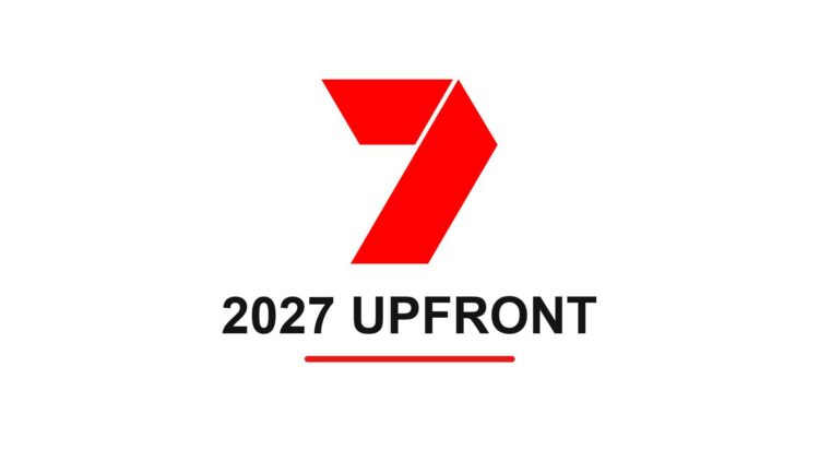 Official Channel 7 logo with 2027 Upfront graphic