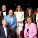 Michael Usher with Bruce McAvaney, Georgie Parker, Larry Emdur, Sonia Kruger, Johanna Griggs, Natalie Barr and Effie for 70 Years of Seven