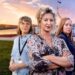 Justine Clarke, Kate Box and Mandy McElhinney in the ABC drama Shakedown