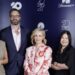 Network 10 and Paramount Australia president Beverley McGarvey with Paramount executives at the 2027 Paramount upfront