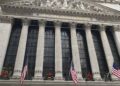 New York Stock Exchange building where Skydance Class B shares now trade
