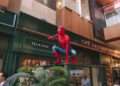 Spider-Man at The Grounds of the City in Sydney for the Brand New Day coffee promotion