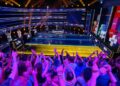 Stacks of Cash game show set and audience in the Portuguese production hub