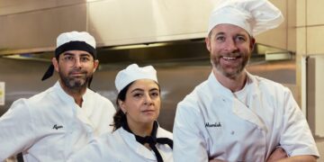 Ryan Shelton, Susie Youssef and Hamish Blake in Unskilled Adult, a Stan November 2026 highlight