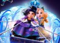 Lilith and Cinderella ride a glass carriage in Netflix animated film Steps