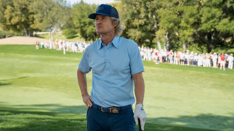 Owen Wilson as Pryce Cahill on the golf course in Stick season two