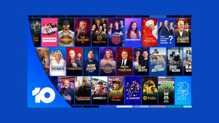 Channel 10 2027 program slate artwork