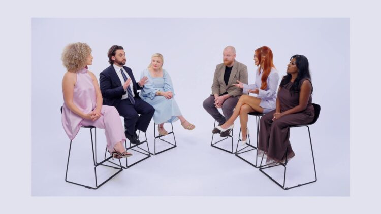Six Australians taking part in The Feed debate about having children
