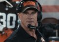 Christopher Meloni as Cleveland Browns coach Danny Roarke in The Land