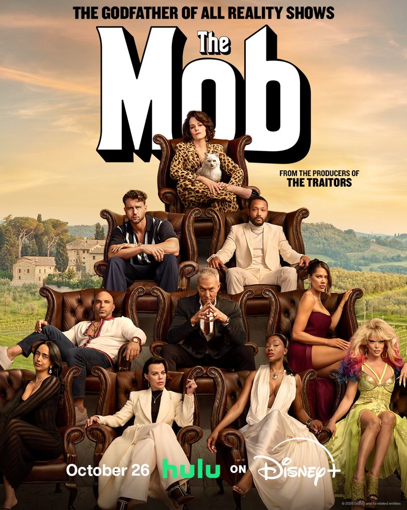The Mob key art with Parker Posey and celebrity contestants