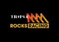 Official Triple M Rocks Racing logo on a black background