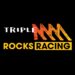 Official Triple M Rocks Racing logo on a black background