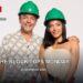 The Block 2026 contestants Rick and Tayla on a Monday ratings card stating The Block tops Monday.