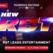 Thursday TV ratings card featuring official RBT artwork, with RBT leading entertainment and Seven winning the night on a 31.1% Total TV share.