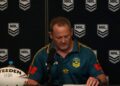 Kevin Walters discusses the Kangaroos Rugby League World Cup squad