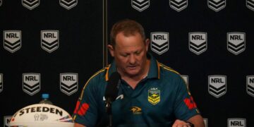 Kevin Walters discusses the Kangaroos Rugby League World Cup squad