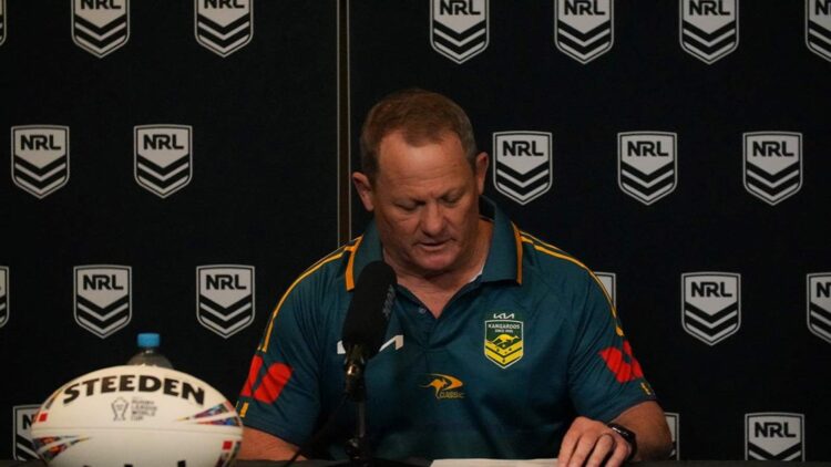 Kevin Walters discusses the Kangaroos Rugby League World Cup squad