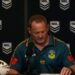 Kevin Walters discusses the Kangaroos Rugby League World Cup squad
