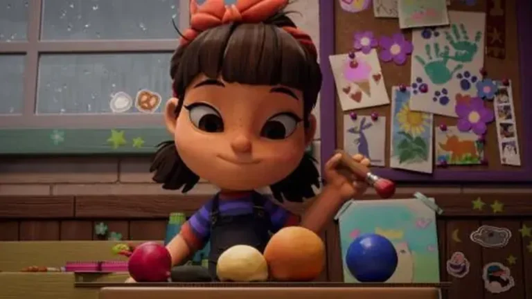 Flower and Flour on ABC Kids: rainy-day quests and Por Por Day begin programme image